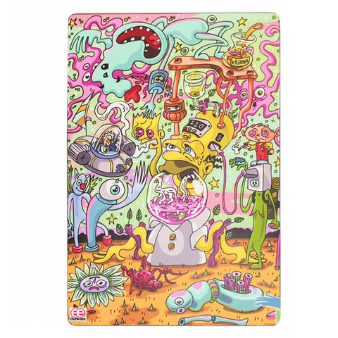 Silicone Dab Mat By Dunkees - 11 X 17 Inches - Color Melt