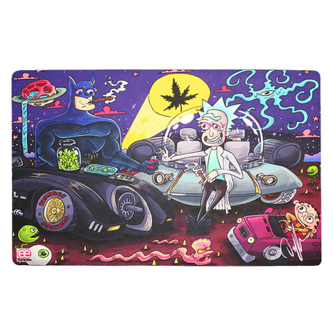 Silicone Dab Mat By Dunkees - 11 X 17 Inches - Smoke Signals