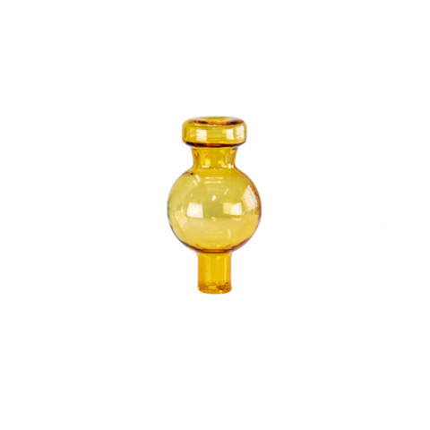 Directional Air Flow Bubble Carb Cap - Amber
