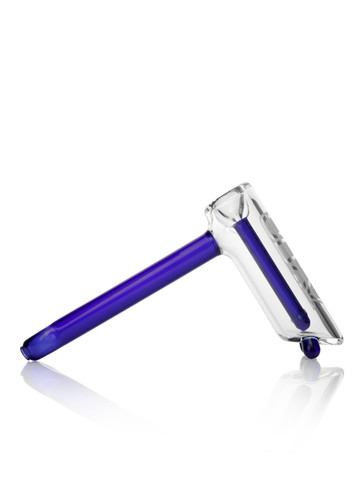 GRAV Hammer Bubbler - Colored Accents - Blue