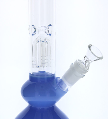 9.5 inch Small Topoo Water Pipe with Tree Perc - Light Blue