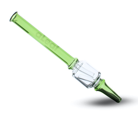 6.5" Nectar Collector with Reclaim Catcher: Green