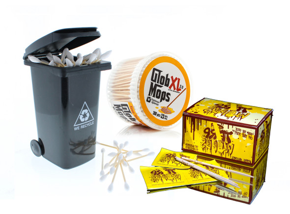 Banger Maintenance Kit: Mini Trash Can x Glob Mops x Terp Wipes 70 ct