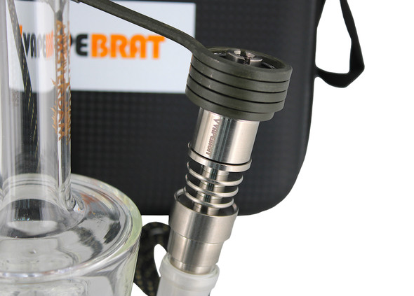 VapeBrat: Quartz and Titanium Hybrid Enail Dab Kit