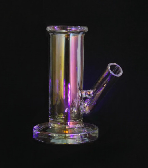 Iridescent Carb Cap & Dab Tool Stand - Iridescent Glass: 3"