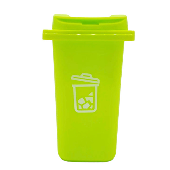 Dab Swab Storage: 5" Trash Bin - Light Green