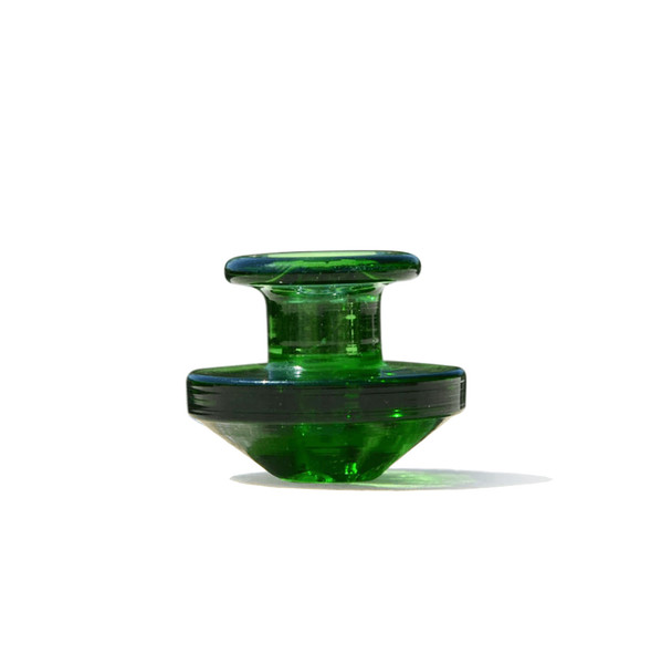 25mm Electric Dab Rig Carb Cap: Universal Fit Directional Airflow- Green