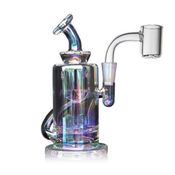 Iridescent Ursa Portable Mini Dab Rig Incycler by MJ Arsenal Mini Rigs