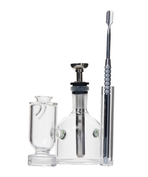 Iso Station w/ Dispenser, Soaker and Carb Cap Dab Tool Slots by Apex Ancillary - Lite