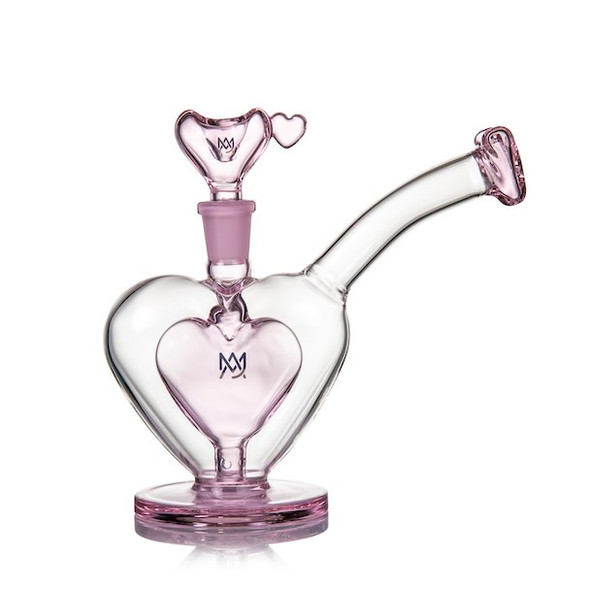 MJ Arsenal Sonnet: Limited Edition Valentines Day Heart 6.5" Mini Bubbler