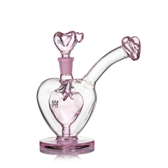MJ Arsenal Sonnet: Limited Edition Valentines Day Heart 6.5" Mini Bubbler