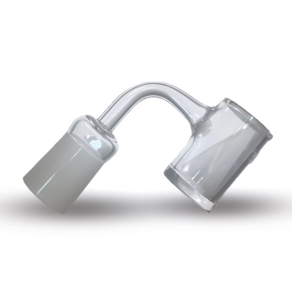 18mm Female 90 Degree Angle Full Weld Quartz Bucket Banger 25mm Diameter