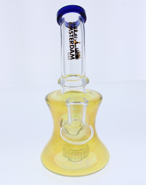 New Amsterdam Blue Fumed Banger Hanger Showerhead