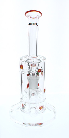 Chili Peppers Water Pipe with Showerhead Perc