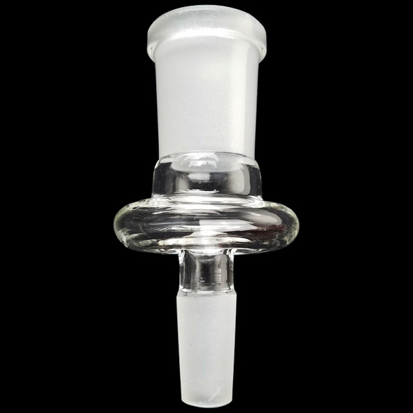 Dab Rig Joint Size Expansion Adapter: 10mm Male to 14mm Female Adapter Glass Converter