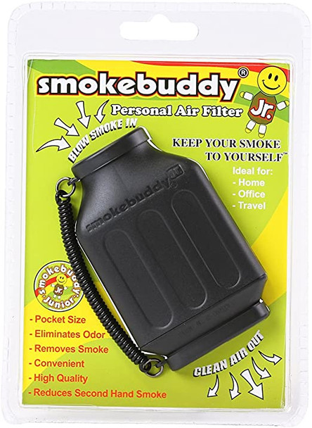 SmokeBuddy Jr Black: Personal Smoke Air Filter