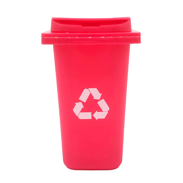 Dab Swab Storage: 5" Trash Bin -  Hot Pink