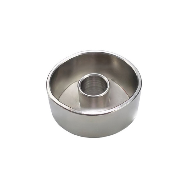 30mm Titanium Dab Nail Dish: Medium Dish Enail Coil Compatible