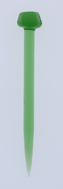 Monkey Boy Art - Green Gem Dab Tool (American Glass)