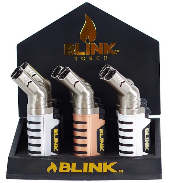 特撮 torch Mini Dab Torch Quad Flame w/ Adjustable Flame: Blink Tetra