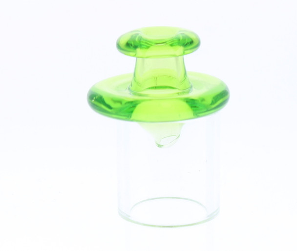 Monkey Boy Art - Green Airflow Carb Cap (American Glass)