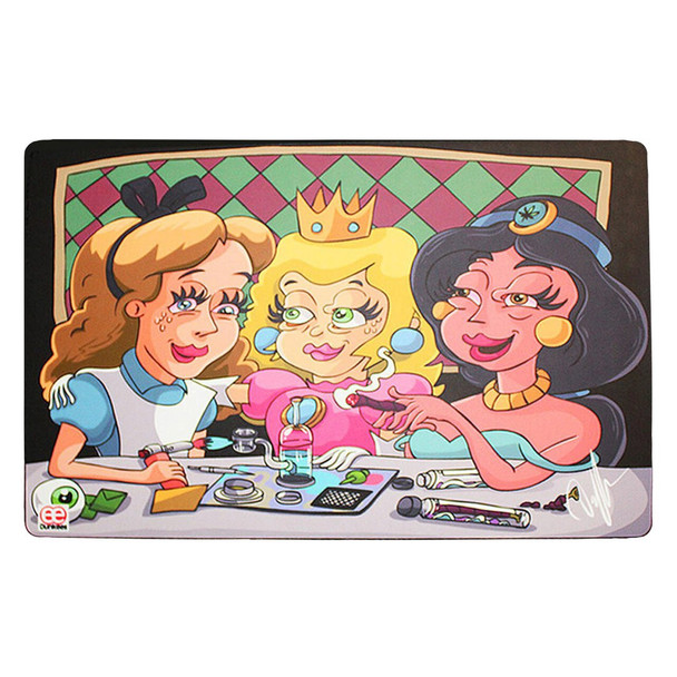 Silicone Dab Mat By Dunkees - 11 X 17 Inches - Ladies Night Out