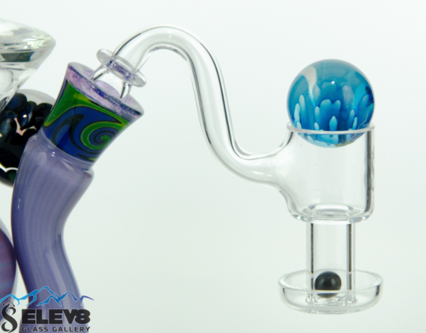 Bent Neck Fully Weld Terp Slurper Quartz Banger 14mm Male 45 Degree