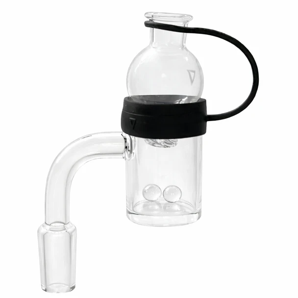 Complete Banger Kit: Regular Weld 25mm Diameter Bucket Banger, Spinner Carb Cap, Terp Pearls & Tether