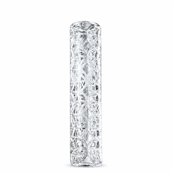 Seed Of Life Etched Solid Quartz Terp Pillar: 6mm Diameter by 25mm Height (1 Piece)