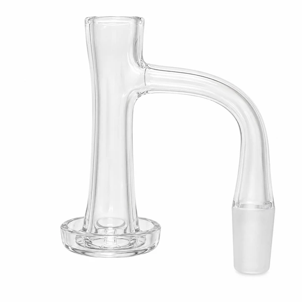 Full Weld Hourglass Control Tower Terp Slurper Banger: 14mm Male 90 Degree Angle