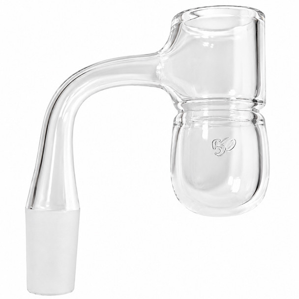 Vortex Splashguard Round Bottom Banger: 14mm Male 90 Degree (Full Weld)