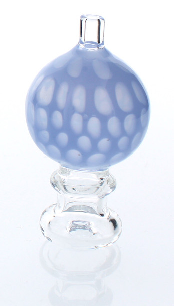 Honeycomb Design Bubble Carb Cap - Blue