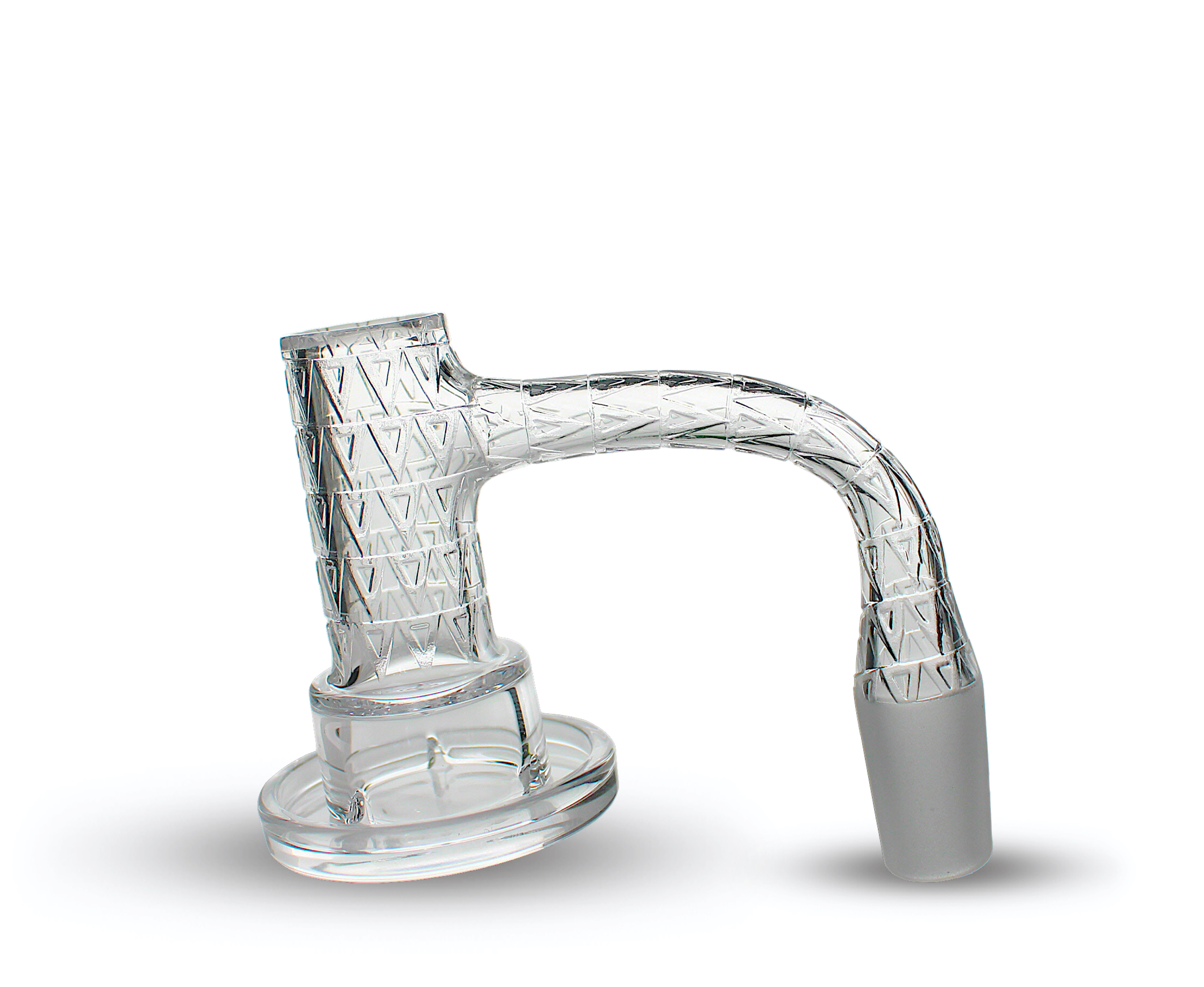 【R&B】Treva VapeBrat Trackstar Terp Blender Banger: 14mm Male 90 Degree