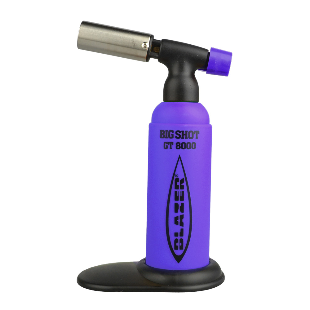 Blazer Big Shot GT8000 Butane Torch for Dabs - Purple - Quartz Banger