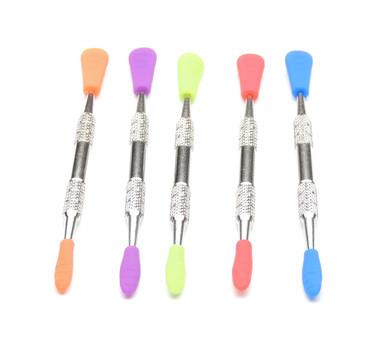 6 Acrylic Resin Dab Tools w/ Stainless Steel Tip, 4pc Set