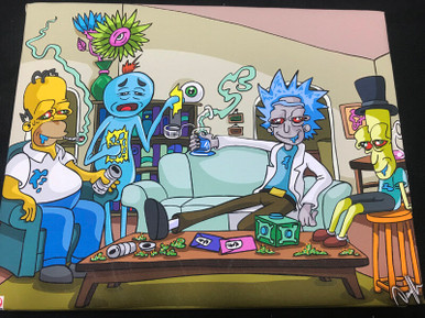 Dab Mat Simpson Smoking