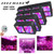 ZEEZ MARS Full Spectrum LED Grow Light with multiple red, blue, and white diodes and optical lenses.