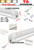 ZEEZ Lighting - T5/T8 LED Tube Lights 2FT 3FT 4FT Warm Natural Cool White Fluorescent Lamp Replacement