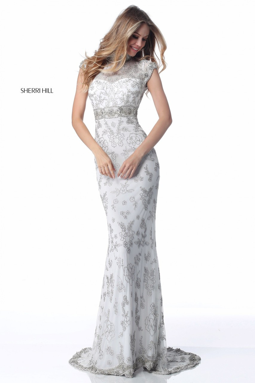 sherri hill beaded gown