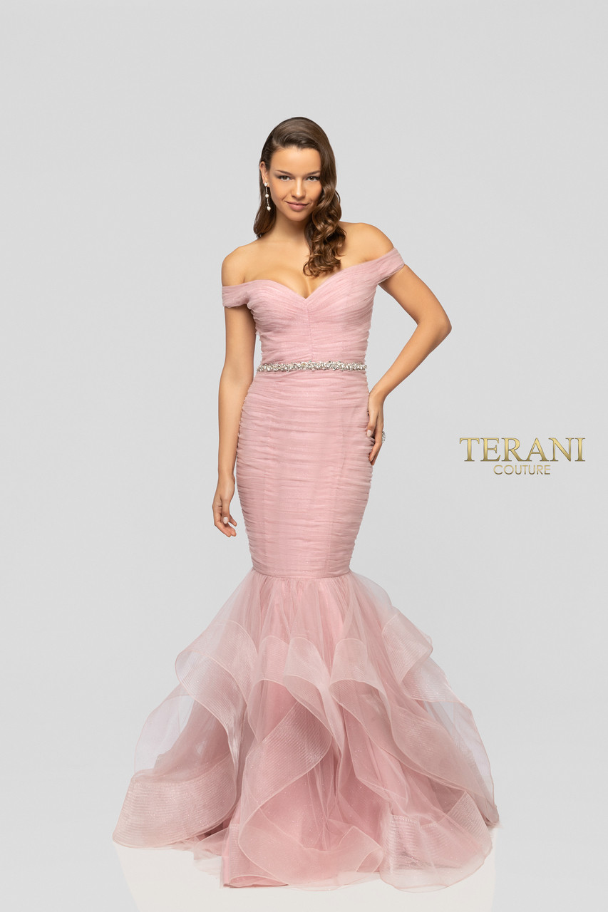 terani couture pink dress