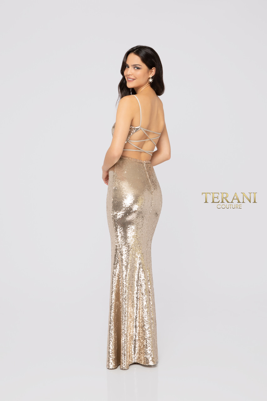 terani couture jumpsuit