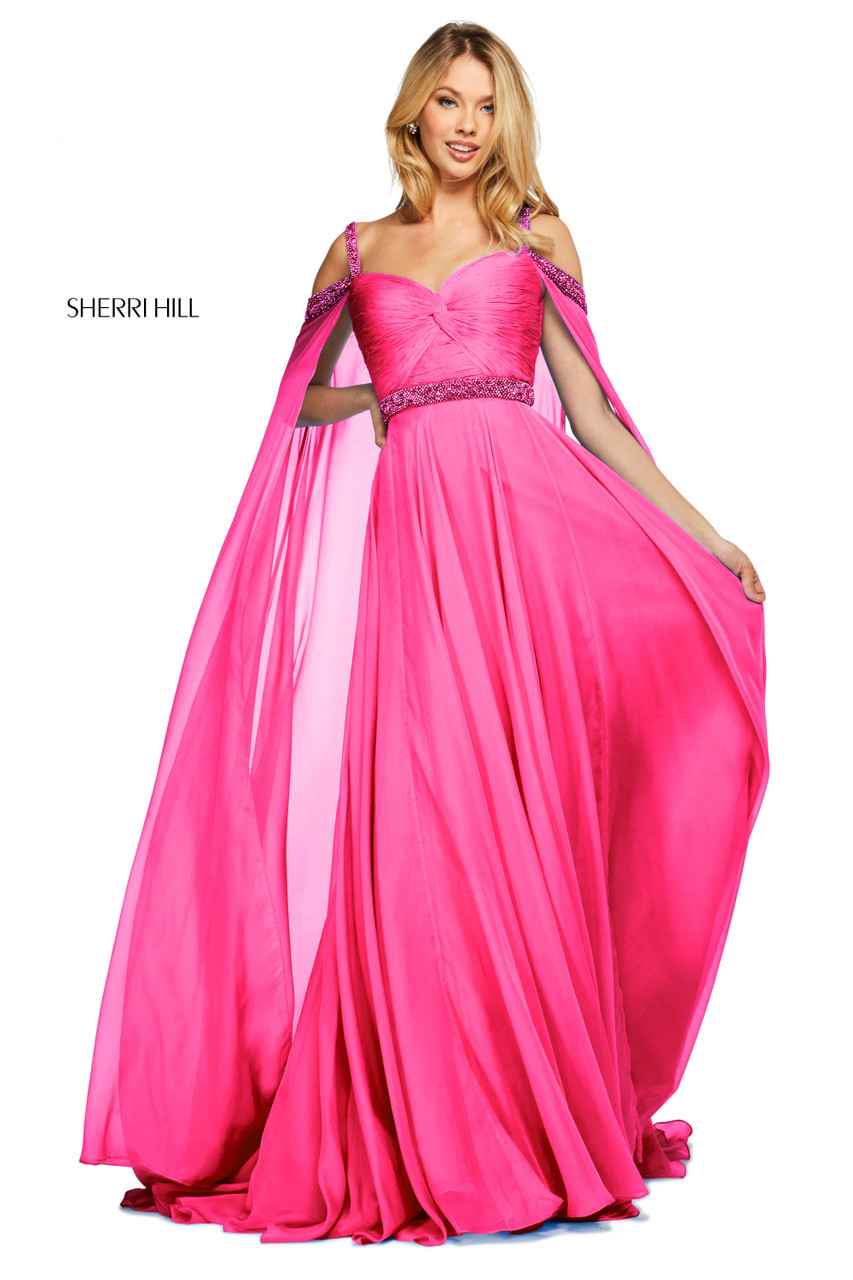 hot pink sherri hill