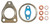 General Motors (GM) Installation Kit 172-784-0002