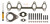 Ajusa Volkswagen-Audi Installation Kit JTC11020