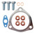 Garrett Turbocharger Installation Kit GT2556S 172-784-0425