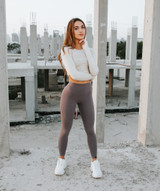 Lux High Waisted Leggings - Moon Rock