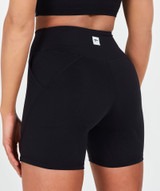 Lux High Waisted Shorts - Black
