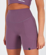 Lux High Waisted Shorts - Amethyst