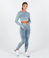 Motion Seamless Crop Top - Ether