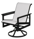 South Beach Sling High Back Swivel Tilt Chair